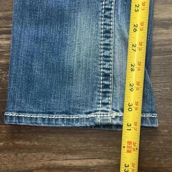 BKE Jeans Womens Size 27R (29x31) Payton Boot Cut Whiskered Cowgirl Rodeo Ranch - Picture 13 of 15
